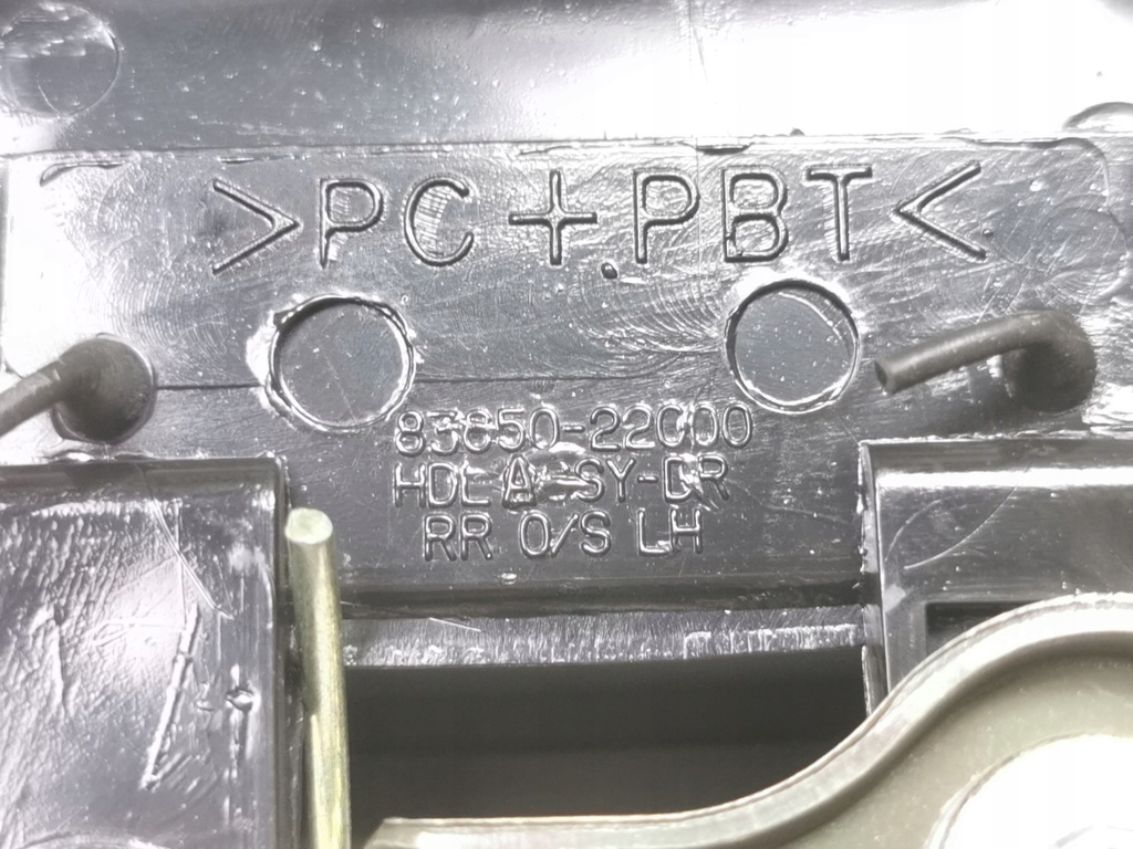 фото №7, Ручка наружная дверь левый задняя hyundai accent 1995-1999 оригинальный номер 83650 22000ca