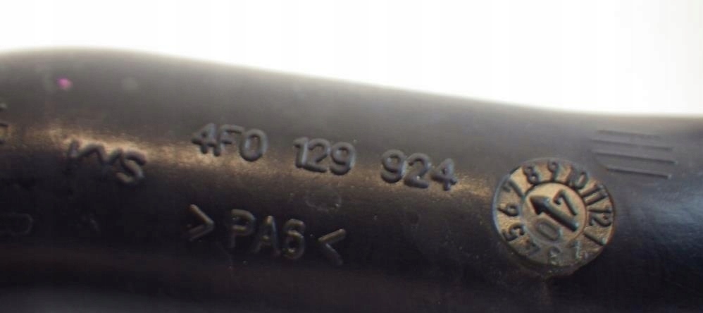 фото №8, Трубка wąż шланг фільтра 4f0129924 audi a6 s6 c6