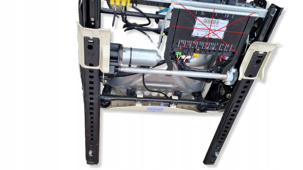 Mercedes e klasa w211 сидіння ліве водія електричний світла шкіра bdb! 8j12 Недорого