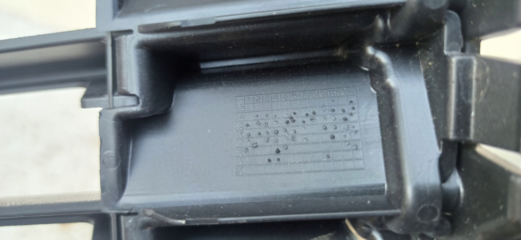 фото №12, Vw polo v 6c lift 14- решітка бампера перед хром