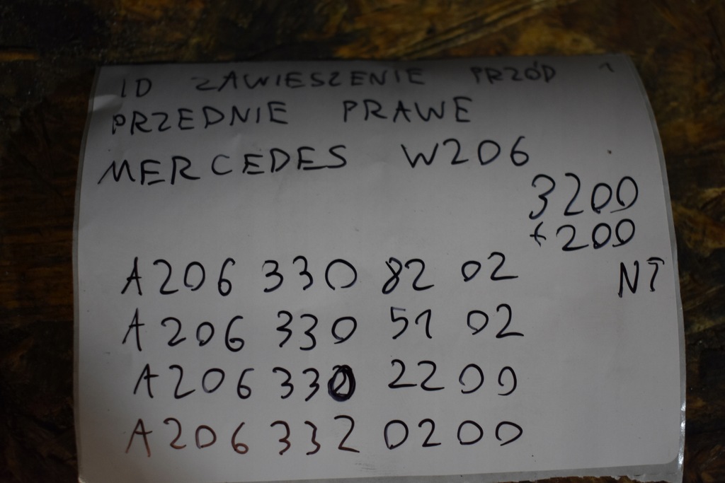 фото №6, Idealne подвеска перед передние правое mercedes w206 1
