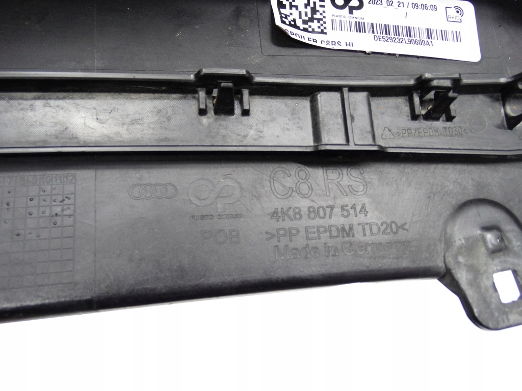 фото №13, Audi rs7 c8 4k спойлер заднього бампера накладка 4k8807514 оригінальна