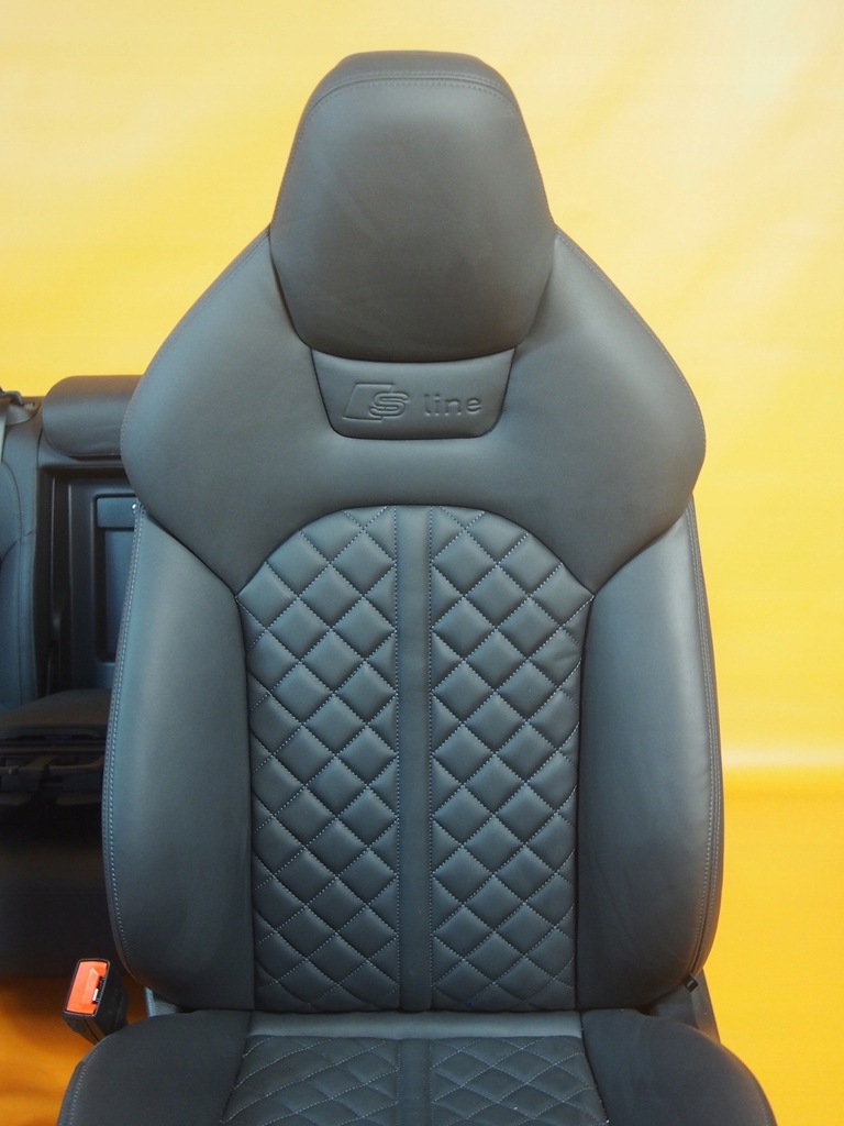 фото №6, Audi a6 4g sedan lift сиденья заднее сиденье стёганые 36km