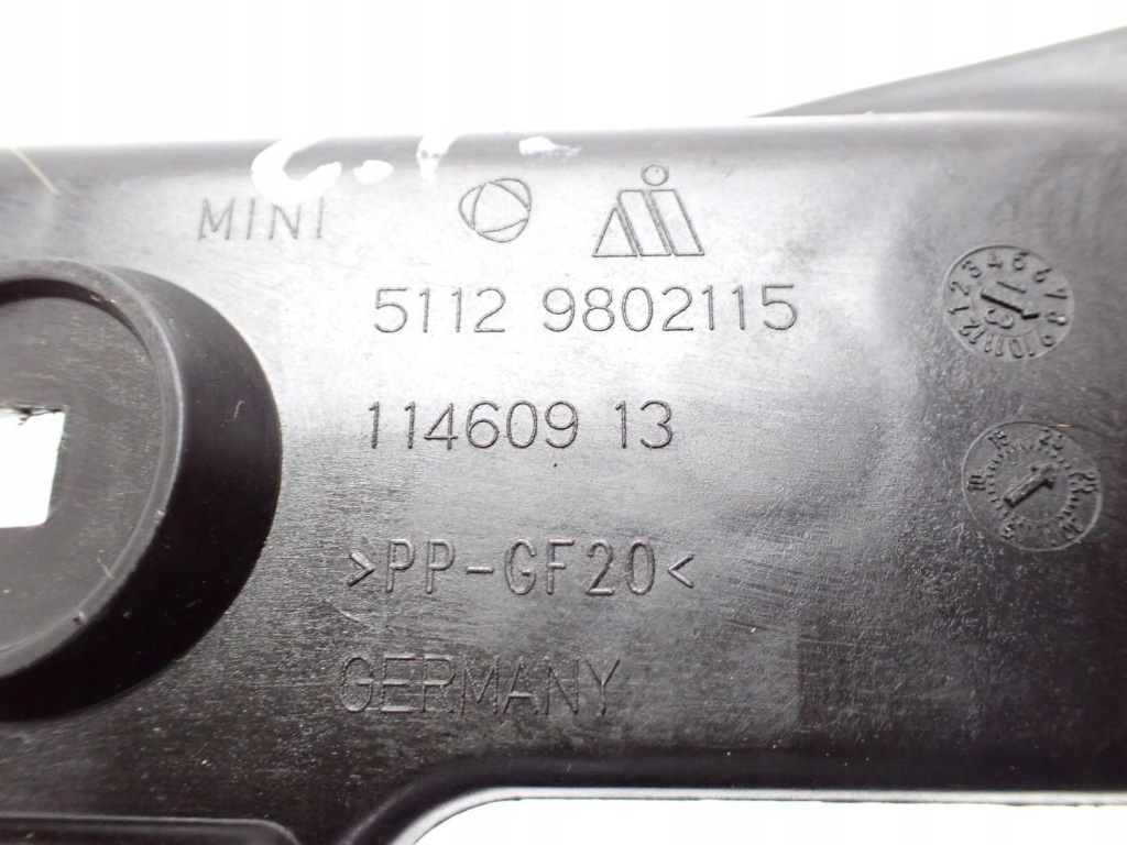 Направляющая кронштейн бампера левый задняя 9802115 mini countryman r60 13r Доставка