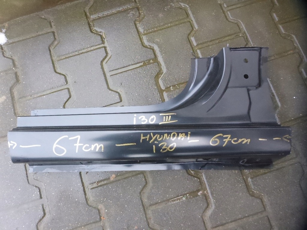 фото №1, Hyundai i30 iii 3 2017- поріг блок двигуна обшивка правий bok ÷