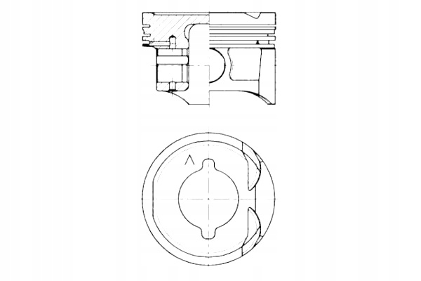 фото №2, Поршень 79 5 std renault clio iii grand scenic ii grand scenic iii