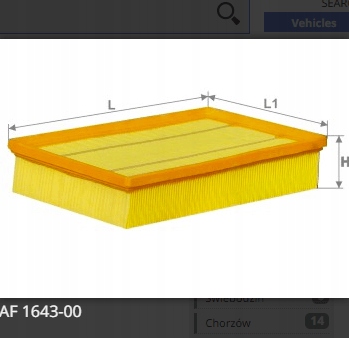 фото №2, Фильтр воздуха renault clio peugeot 306 1.8/2.0