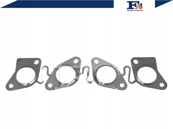 фото №2, Прокладка коллектор renault scenic iii 1.4 16v jz