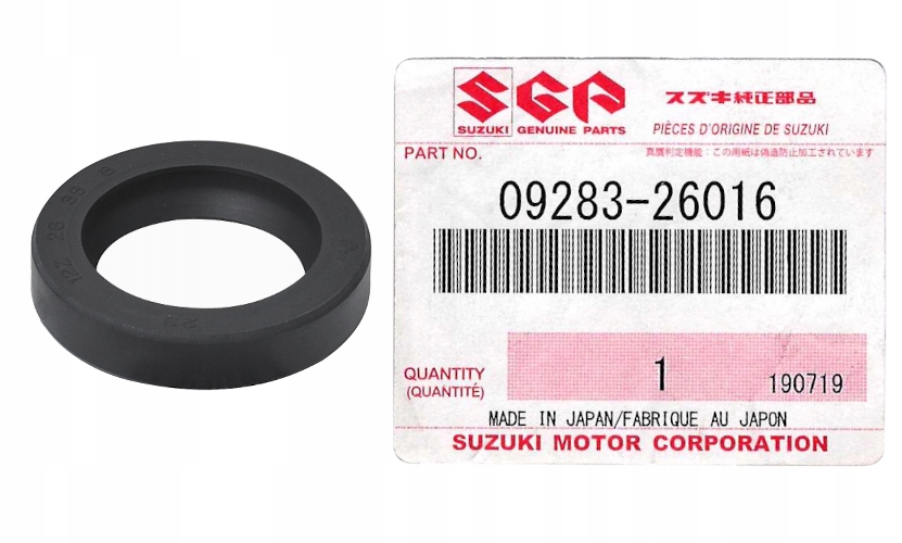 фото №6, Suzuki оригінальний номер 09283-26016 ущільнювач піввісь