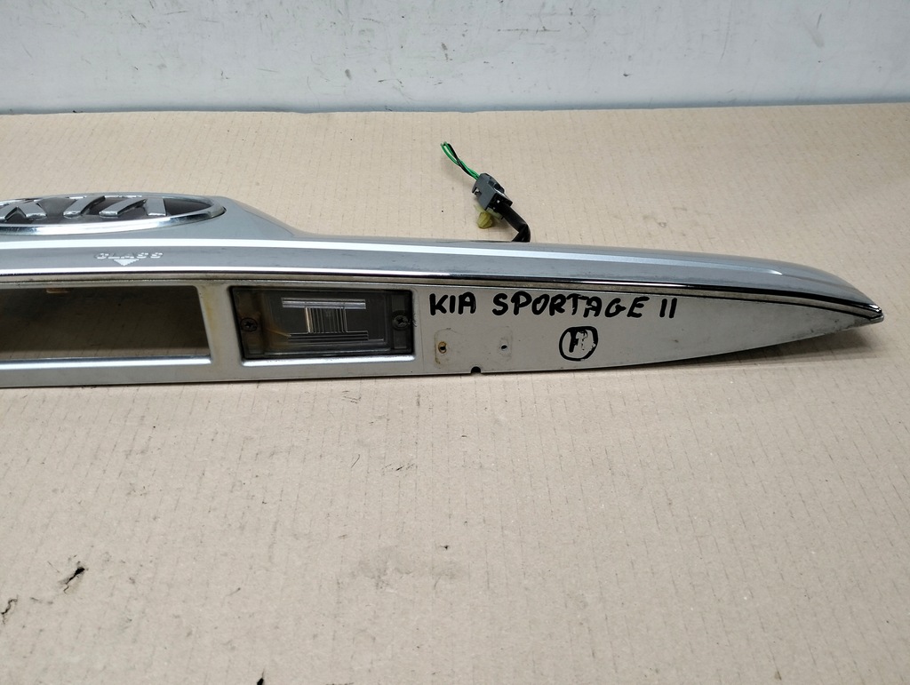 фото №8, Накладка хром ліхтарі кришки задня kia sportage ii lift колір 9s 2008-2010