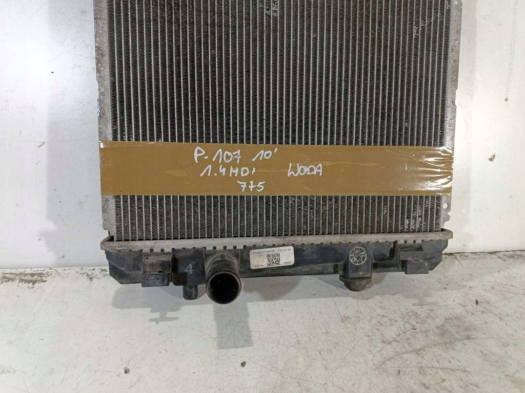 фото №6, Радиатор wody citroen c1 107 1.4 hdi 422133-13510t