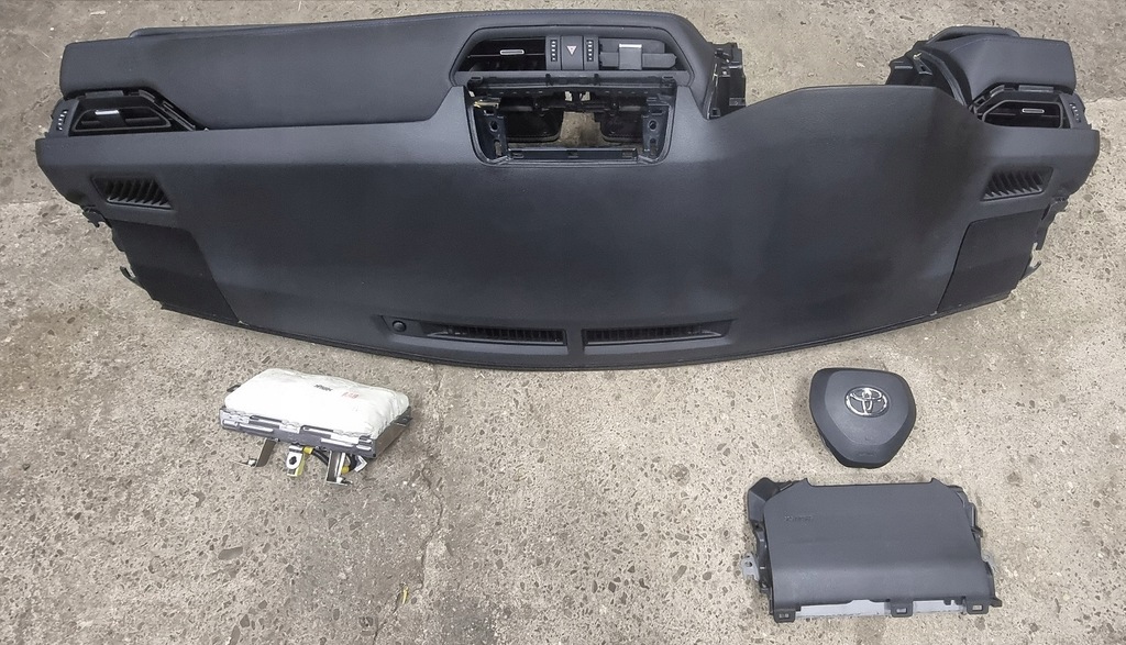 фото №1, Toyota rav4 rav-4 2019- приборная панель приборная панель подушки безопасности подушка безопасности v niebieska нитка