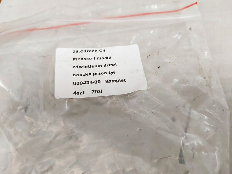 фото №9, C4 picasso i модуль освещение дверь обивка перед задняя комплект 4 szt
