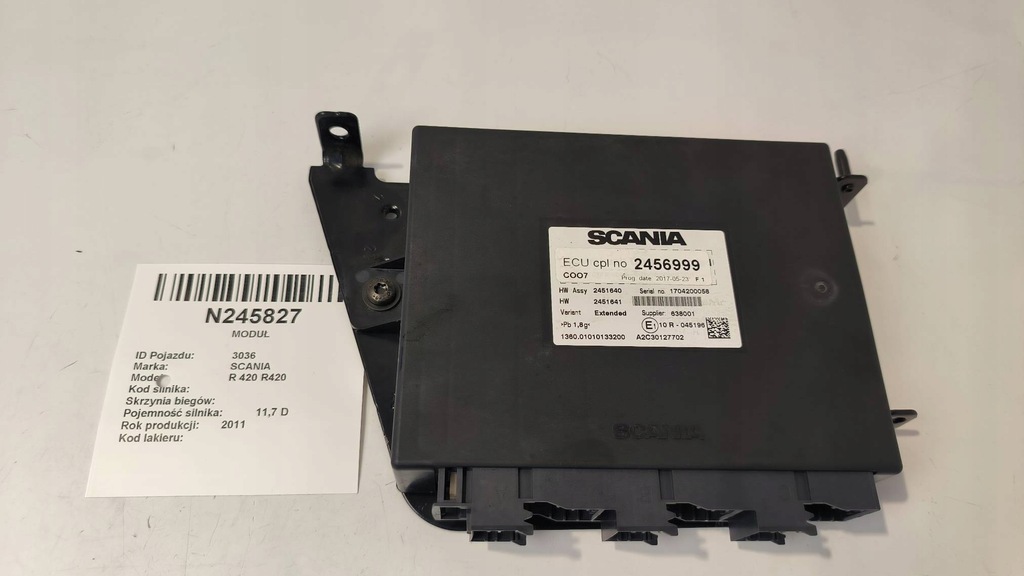 фото №1, Модуль координатор coo7 2456999 scania r 420 r420