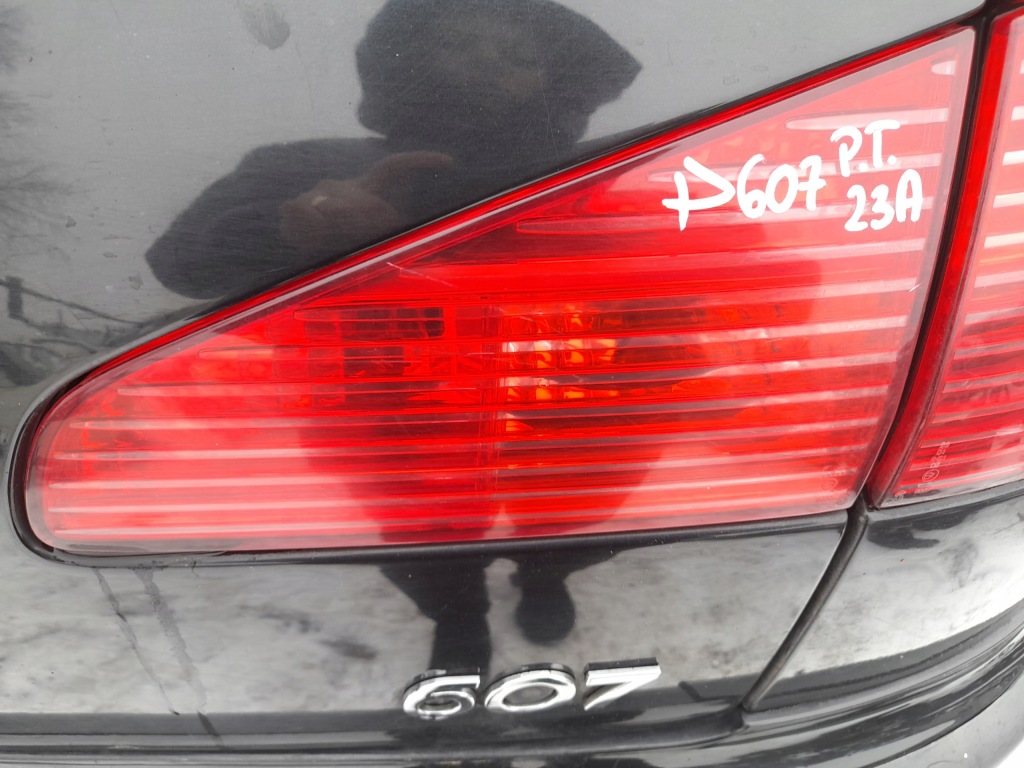 фото №8, Peugeot 607 lift лампа правий задня права задня кришка багажника