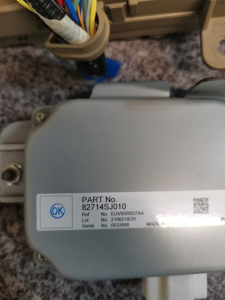 фото №9, Subaru outback vi 2020- 2.5 бензин набор стартовый бортовой компьютер ключ