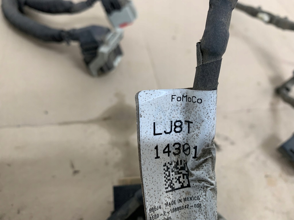 фото №10, Ford mustang mach-e rwd 75.7 kwh жгут электропроводка двигателя электрический