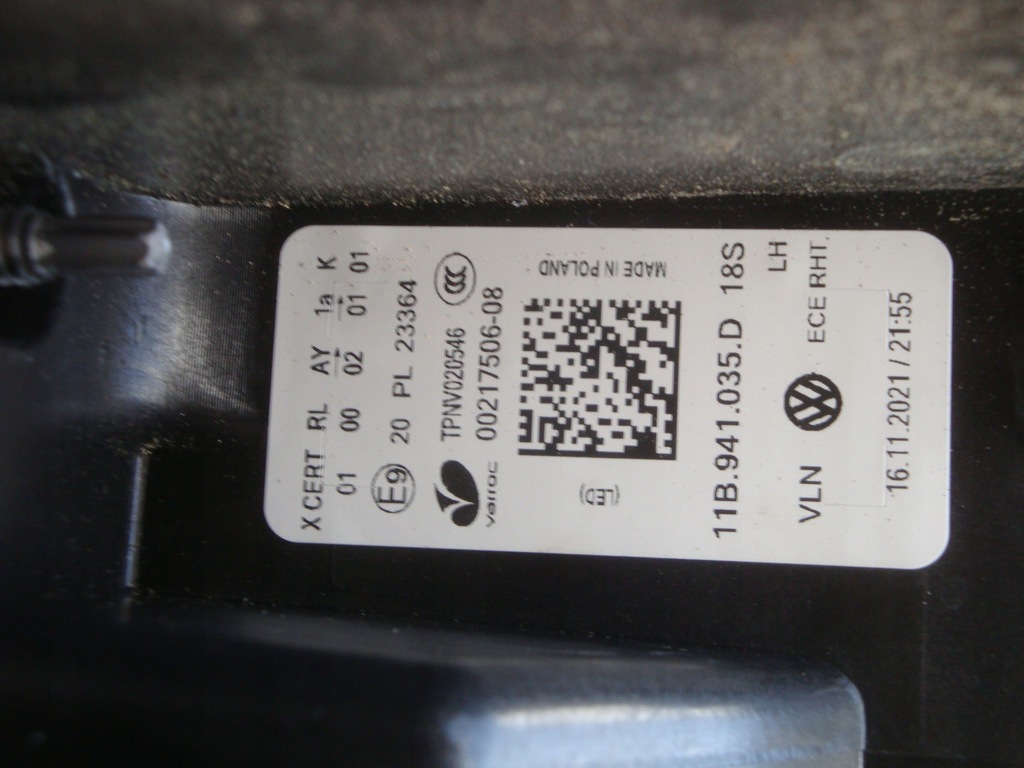 фото №7, Vw id.4 id4 11b лампа передняя левая