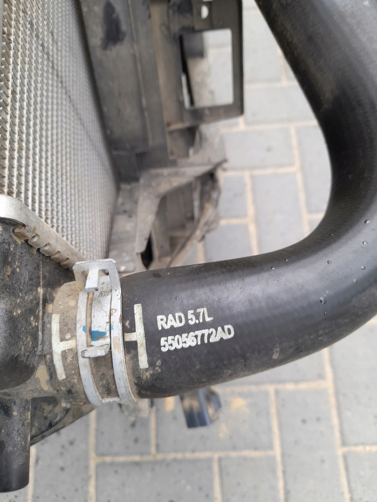 фото №14, Dodge ram 1500 09-18 радіатор вентилятор 68447197aa 5.7 usa