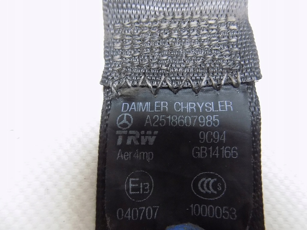фото №3, Pas bezp натягувач mercedes-benz оригінальний номер a2518607985