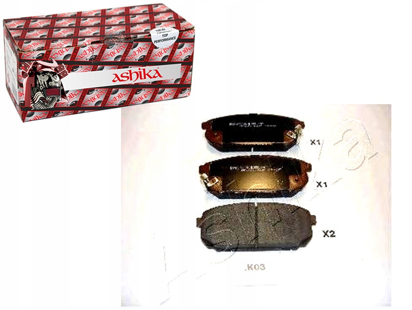фото №1, Ashika гальмівні колодки гальмівні kia sorento i 2.4 jc