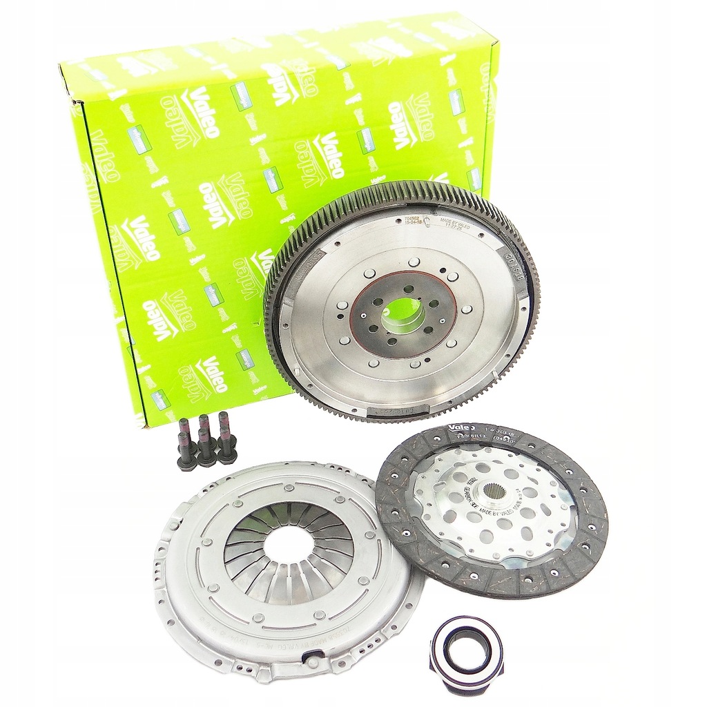 фото №1, Оригінальні зчеплення + двомасовий маховик valeo 837075