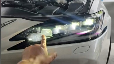 Модуль пластина led drl ліхтарі  фара lexus rx 200t iv 2019-2021 правий Оригінал