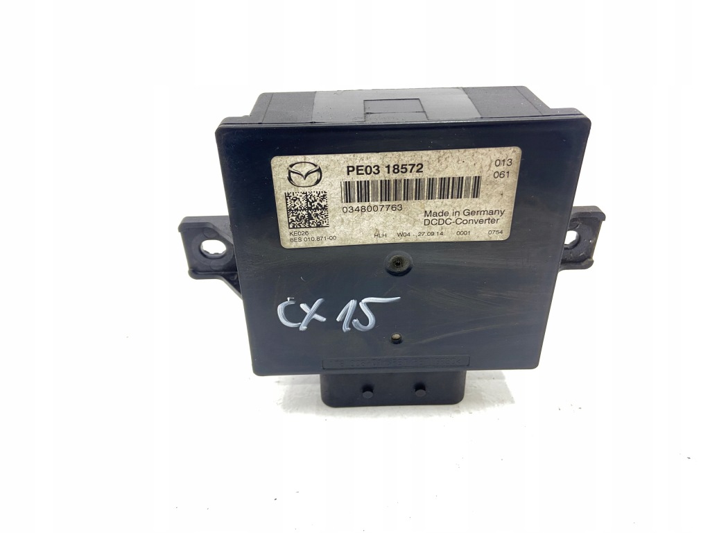 Модуль блок керування напруги dcdc mazda cx-5 1 12-17r оригінальний номер pe03-18572 в Україні