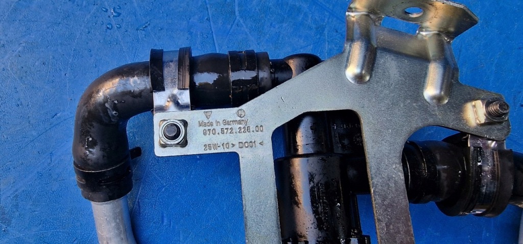 фото №12, Труба патрубок шланг води рідина охолоджуючої porsche panamera 970 4s 4.8 v8 '11