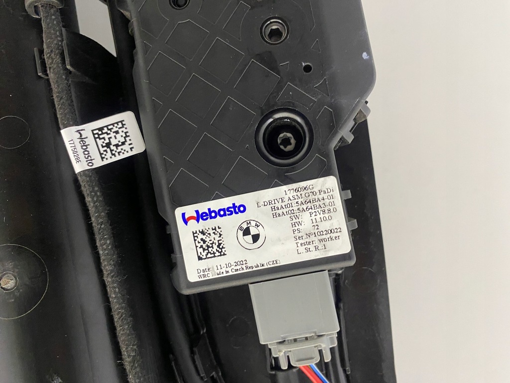 фото №12, Bmw 7 g70 панорама крыша сдвижной люк шторка каркас 5a64ba4 22-