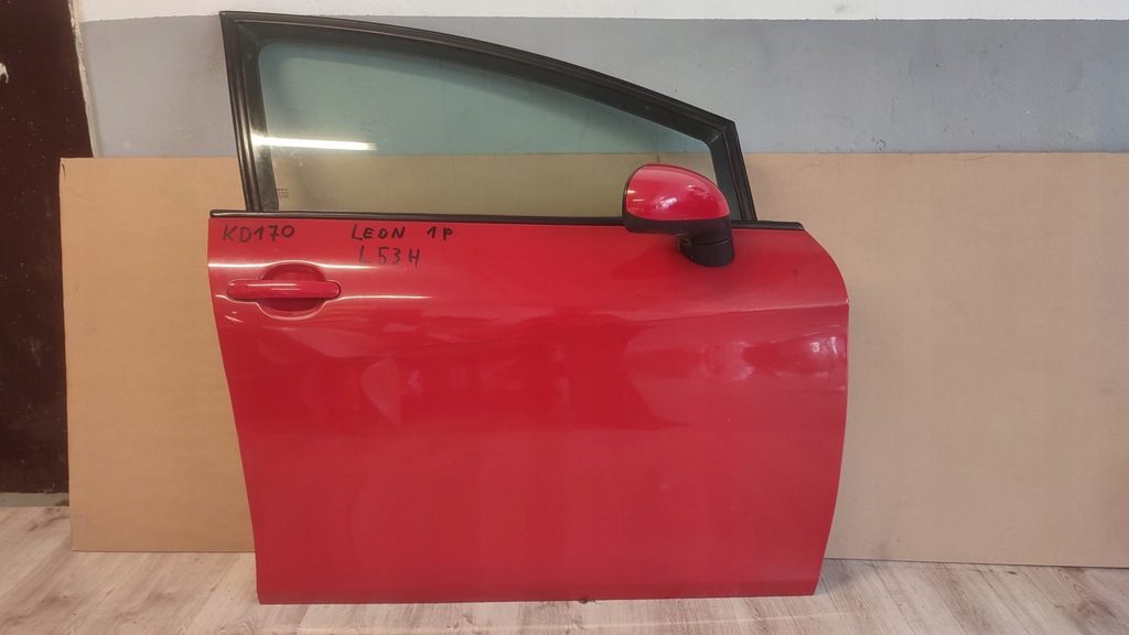 фото №1, Seat leon ii 1p двері правий перед колір l53h