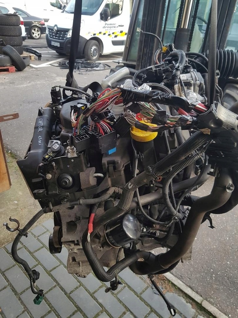 фото №1, Двигун 1.5dci kompletny renault captur k9ke628