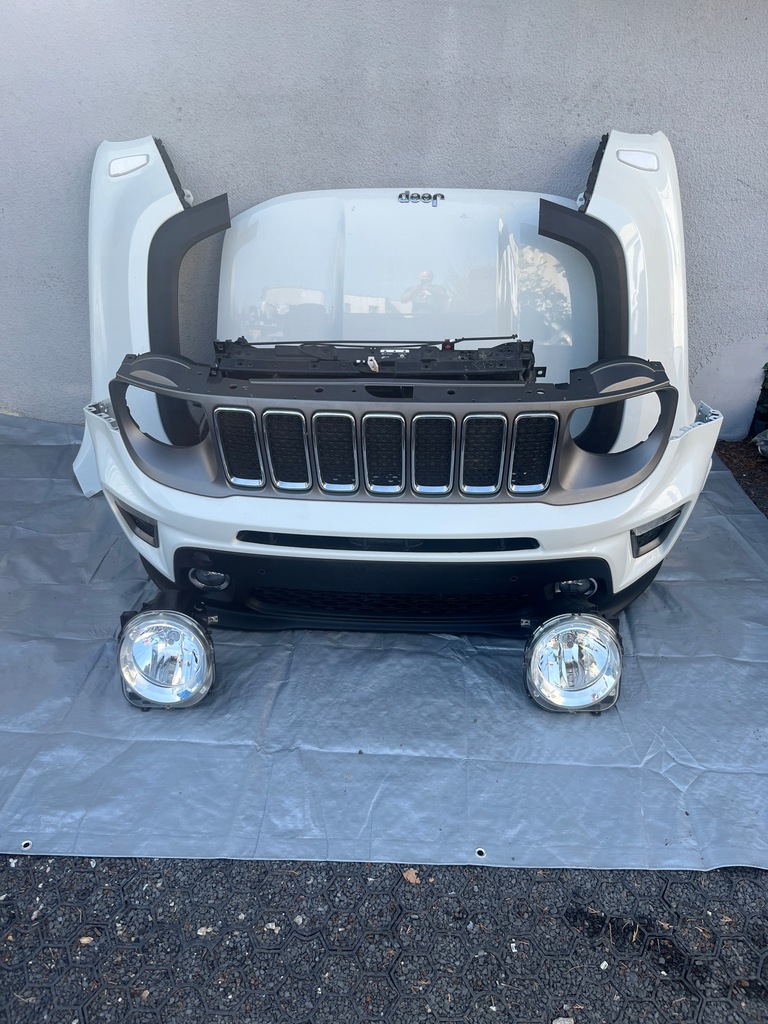 фото №2, Jeep renegade lift бампер капот перед kompletny 2019-