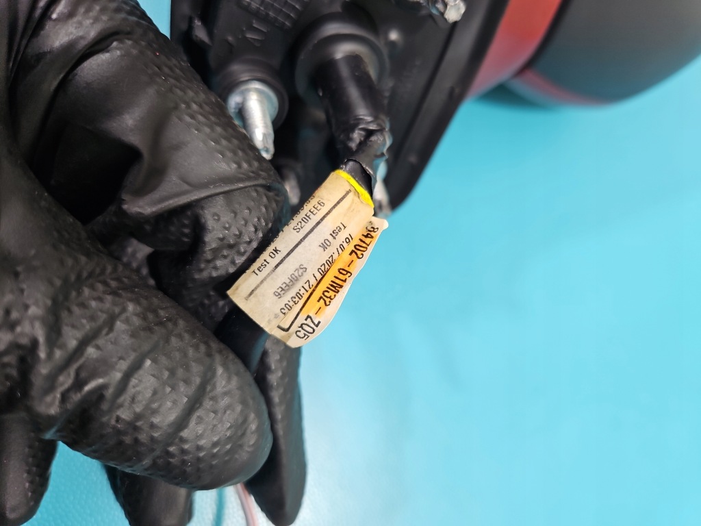 фото №8, Зеркало левая 3 pin suzuki sx4 s-cross 16-21 bordowy zq5 europa