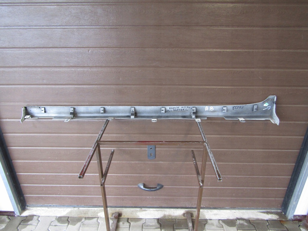 фото №7, Молдинг порог правая nissan note sr sport 12- порог