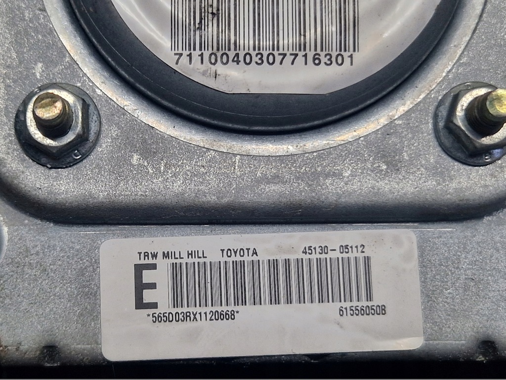 фото №4, Toyota avensis t25 подушки безопасности подушка безопасности ремни комплект