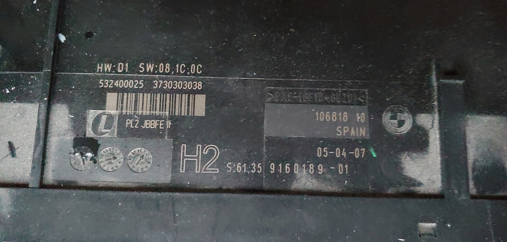 фото №5, Набір стартовий bmw e60 e61 7807828 блок керування