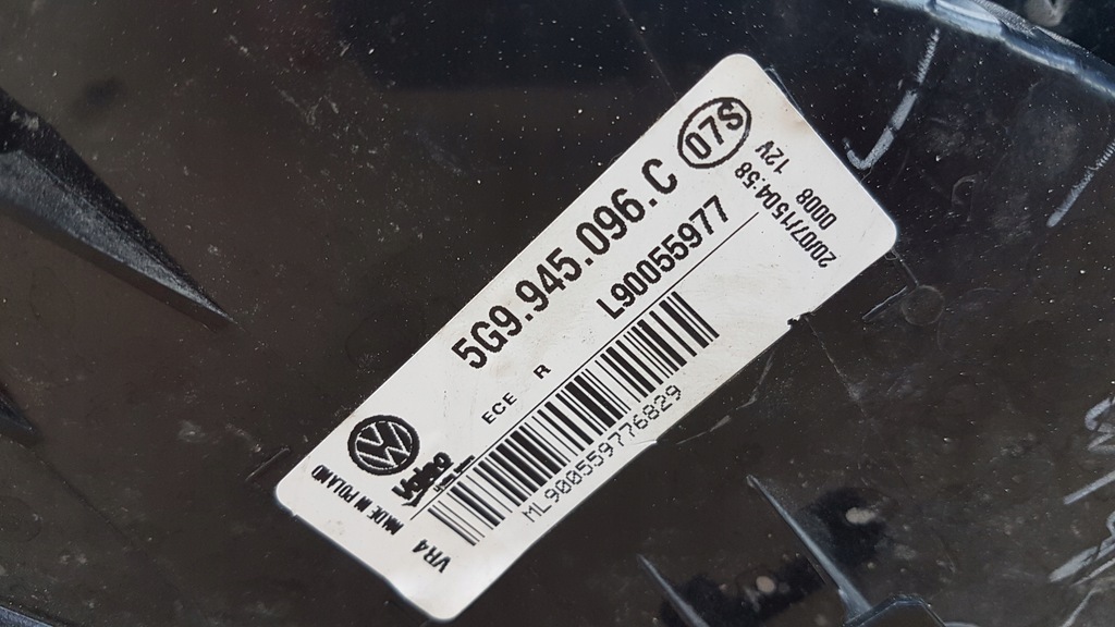 фото №9, Лампа задняя правая vw golf vii kombi