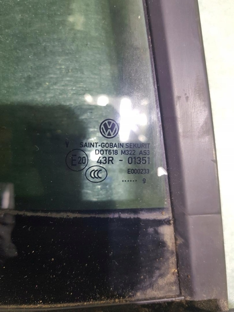 фото №3, Стекло правый задняя тонированная vw t-cross 2019r