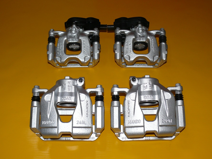 фото №1, Суппорты скоба левый правый перед задняя jeep renegade 305/28 278/12mm 14r.-