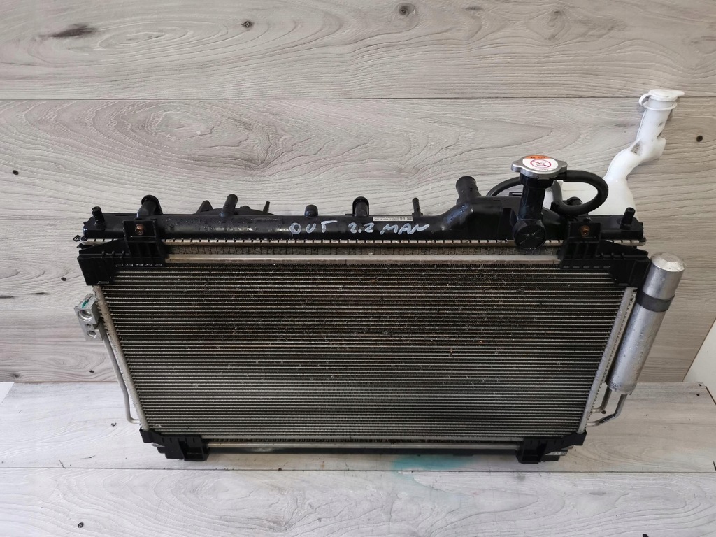 фото №9, Outlander iii lift комплект радиатор 2.2 автоматическая коробка передач