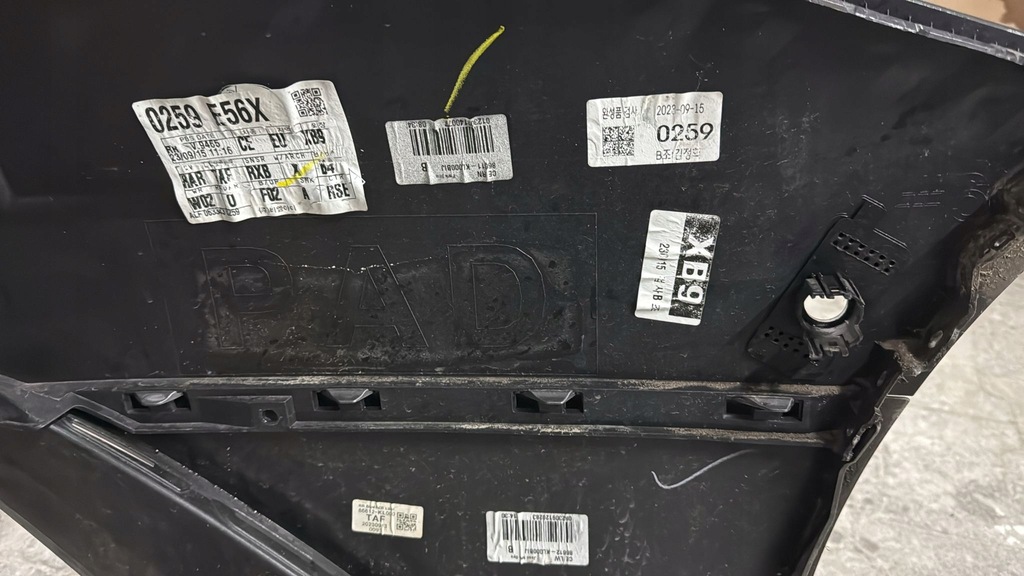 фото №5, Hyundai ioniq 6 2022- бампер задняя задний 86611-kl000