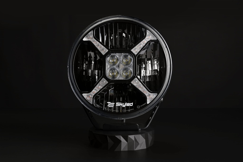 фото №10, Фара дальнє світло skyled cosmo flash 9x 120w full led положення + strobo