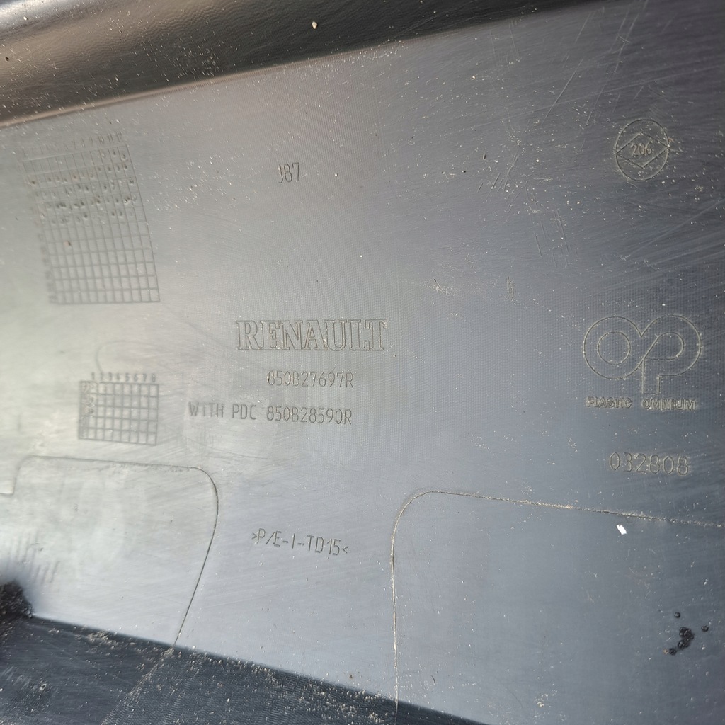 фото №9, Renault captur i бампер задня задній pdc