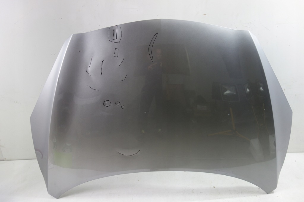 фото №1, Капот mazda 3 bm 09-13 bbm4-52341 сіра