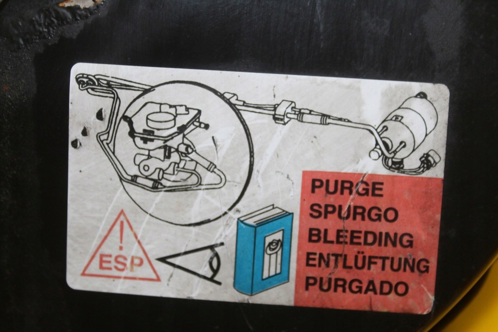 фото №6, Усилитель тормозов тормозные peugeot 607 2.2b 9640238480