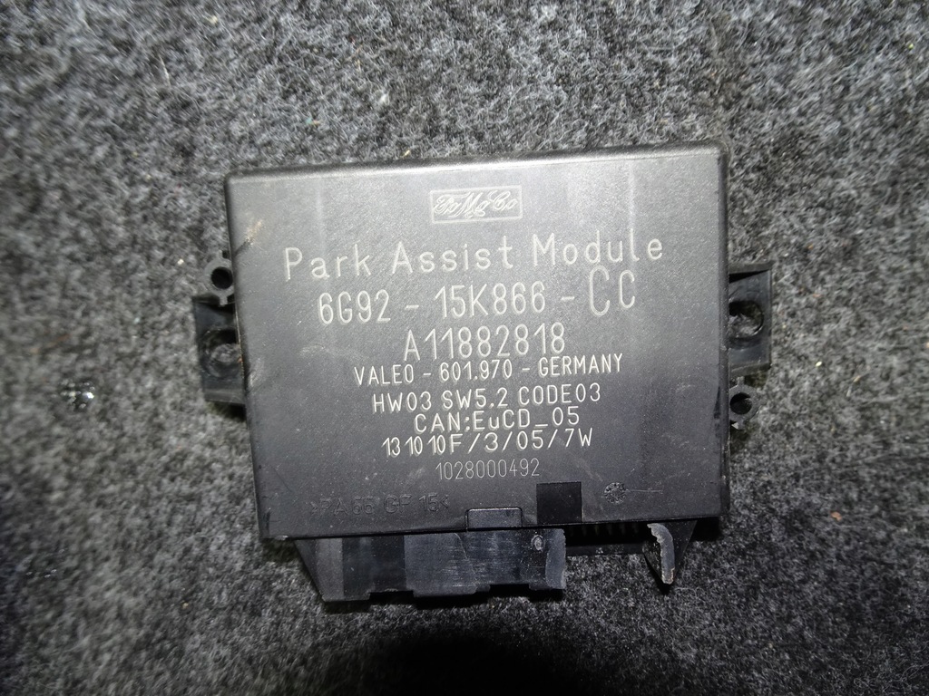 фото №1, Ford transit mk7 модуль pdc 6g9215k866cc
