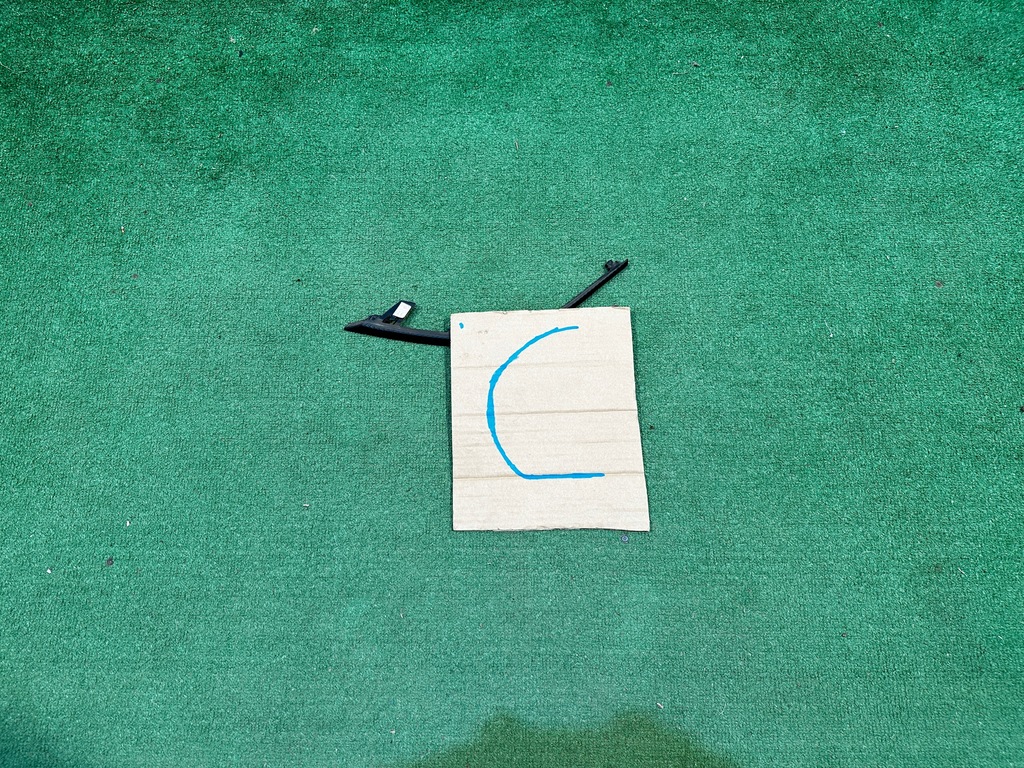 фото №8, Mg 4 iv молдинг бампера лівий перед передня