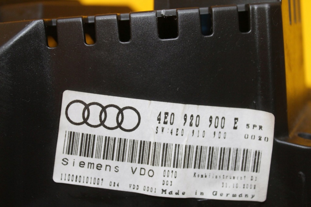 фото №7, Лічильник прилади audi оригінальний номер 4e0920900e