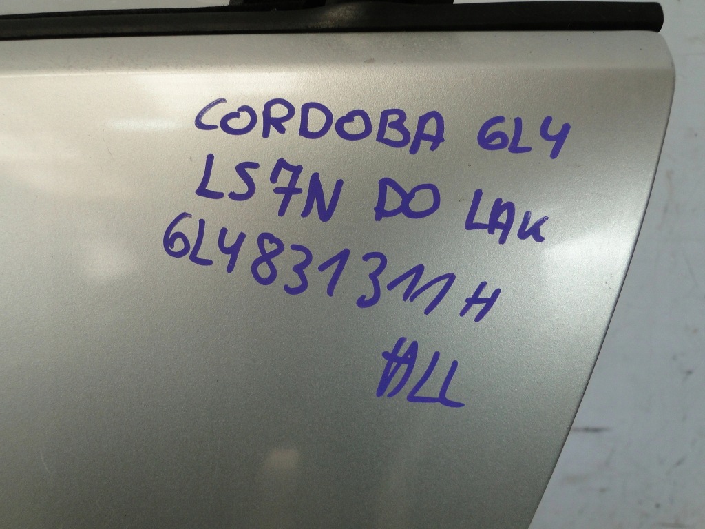 фото №5, Дверь левый перед seat cordoba 6l 6l4831311